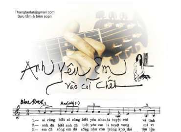 Anh yêu em vào cõi chết sheet có lời