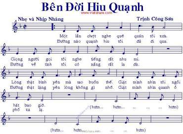 Bên Đời Hiu Quạnh sheet có lời