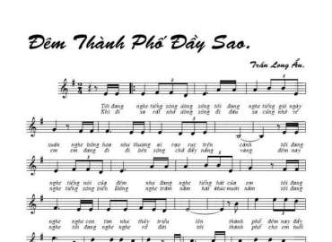 Đêm Thành Phố Đầy Sao sheet có lời