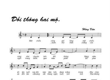 Đồi Thông Hai Mộ sheet có lời