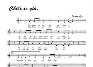 Chiếc xe già sheet có lời