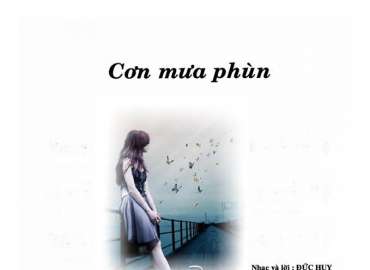 Cơn mưa phùn sheet có lời