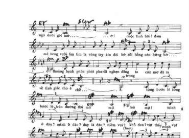 KHúc lan sầu sheet có lời 