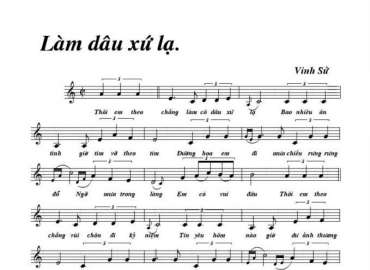 Làm Dâu Xứ Lạ sheet có lời 