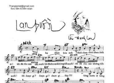 Lan Buồn sheet có lời 