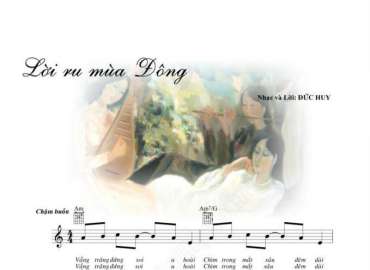 Lời Ru Mùa Đông sheet có lời 