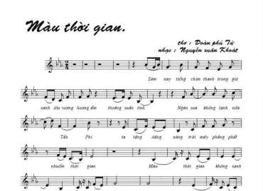 Màu Thời Gian sheet có lời 