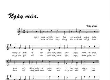 Ngày Mùa sheet có lời 