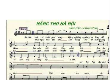 Nắng Thu Hà Nội sheet có lời 