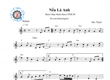 Nếu Là Anh sheet có lời 