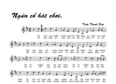 Ngứa Cổ Hát Chơi sheet có lời 