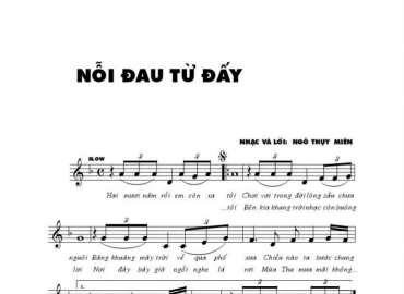 Nỗi Đau Từ Đấy sheet có lời 