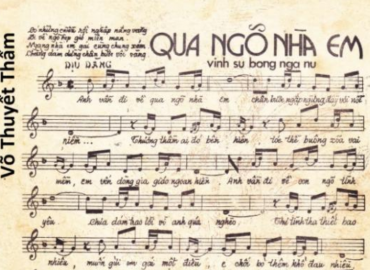 Qua Ngõ Nhà Em sheet có lời 