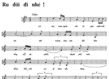 Ru Đời Đi Nhé! sheet có lời 