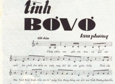 Tình Bơ Vơ sheet có lời