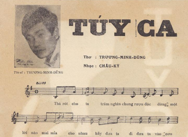 Túy Ca sheet có lời 