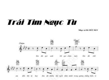 Trái Tim Ngục Tù sheet có lời 