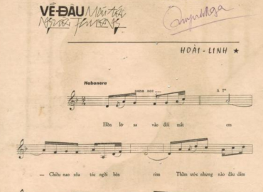 Về Đâu Mái Tóc Người Thương sheet có lời 