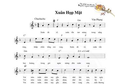 Xuân họp mặt sheet