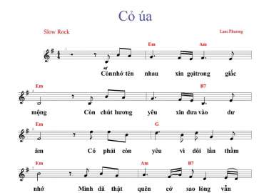 Cỏ Úa sheet có lời 