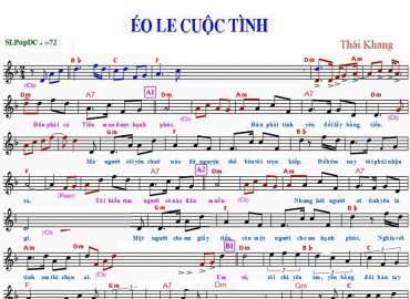 Éo Le Cuộc Tình sheet có lời 