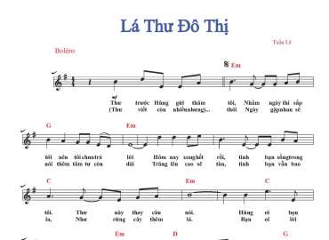 Lá Thư Đô Thị sheet có lời 