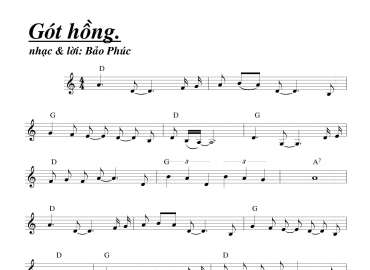 Gót Hồng sheet có lời