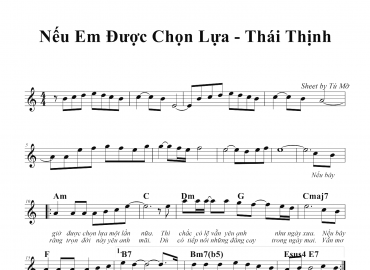 Nếu em được lựa chọn sheet có lời 