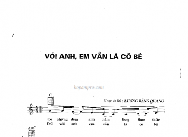 Với anh em vẫn là em bé sheet có lời