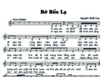 Bến Bờ Lạ sheet có lời 