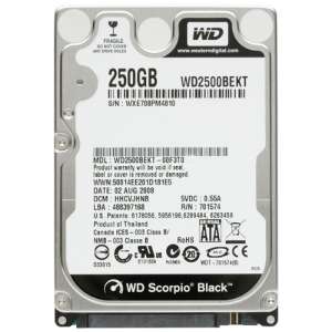 Hdd Laptop Toshiba/Hitachi/Western/Samsung 250G Sata 1N MSP:TTK59